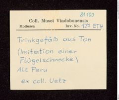 Etikett zu Trinkgefäß (NHMW-ZOO-MO-0081100-ETH-127)